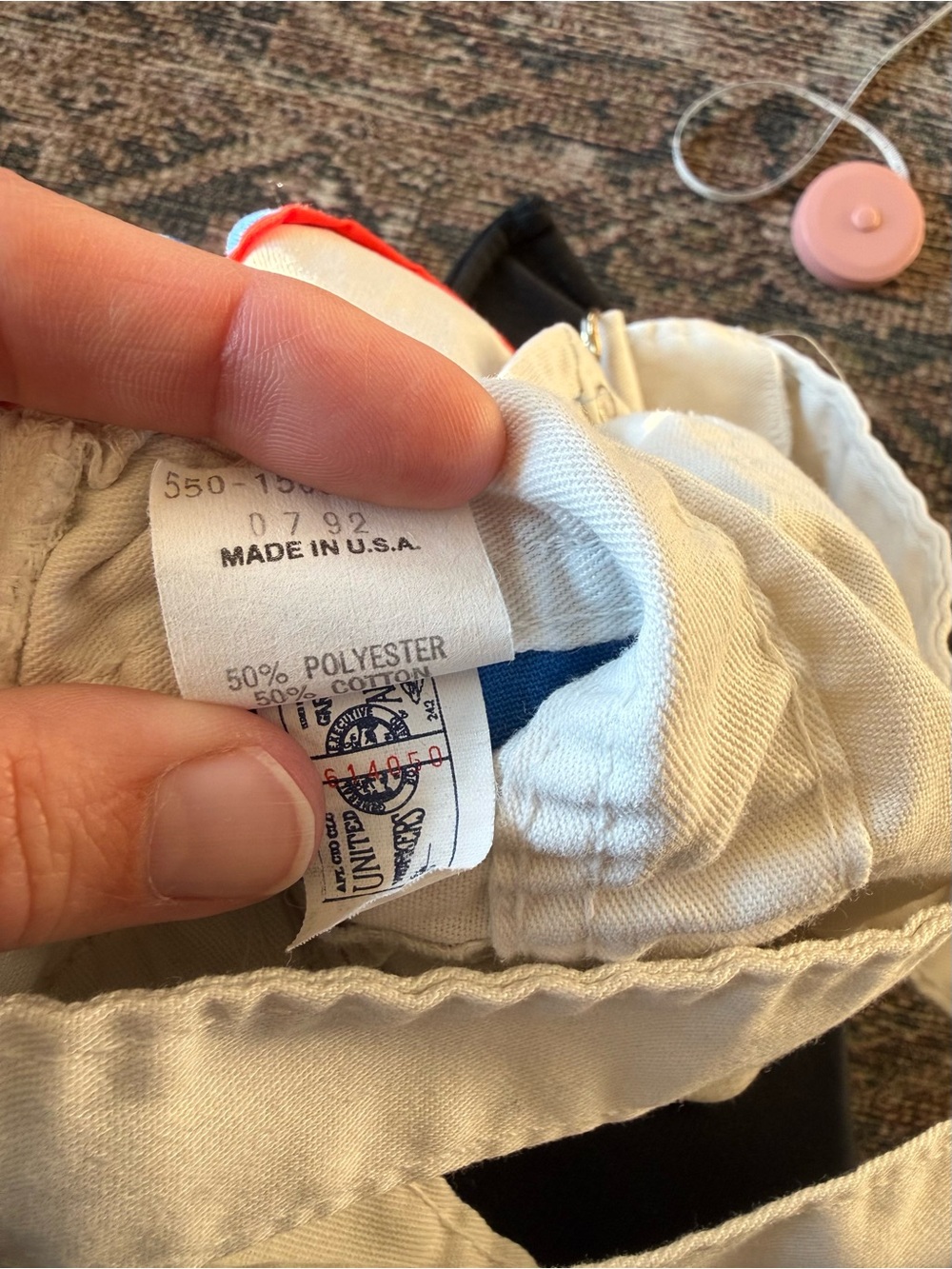 Vintage Oshkosh shorts overalls size 18 months - Picture 6 of 7